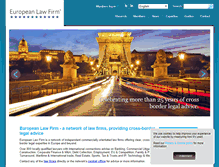 Tablet Screenshot of european-law-firm.com
